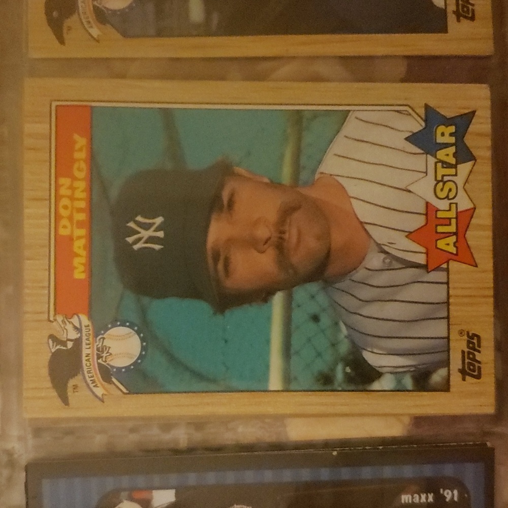 Don Mattingly 1987 All Star Baseball Card